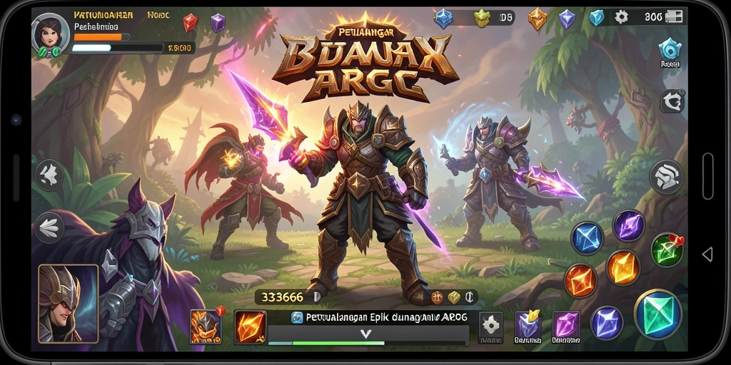 Tampilan gameplay mendebarkan dari 333666 yang memikat.