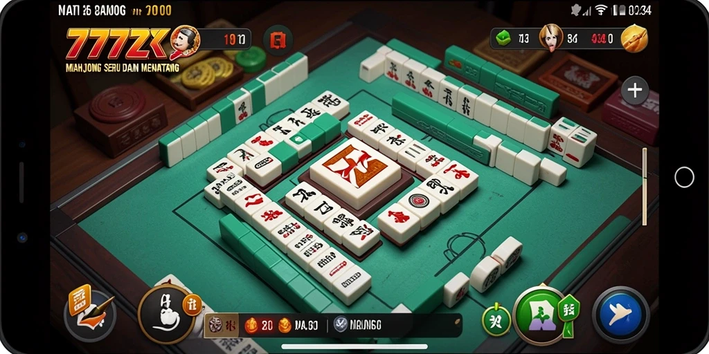 Tampilan gameplay <strong>777ZX</strong> yang menarik dan penuh tantangan di Mahjong.