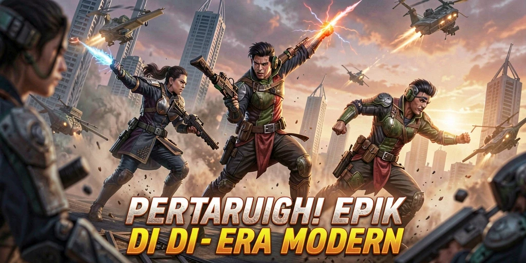 Tampilan menegangkan dari gameplay Fighting 9939.
