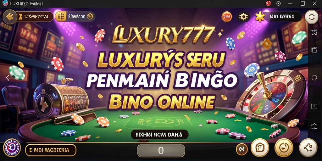 Gameplay seru Bingo di LUXURY777 dengan teman-teman.