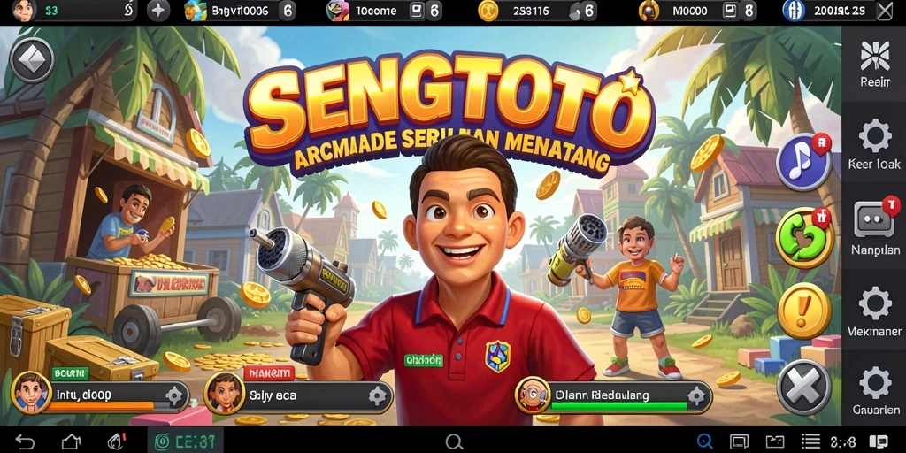 Gameplay menarik dan seru dari SENGTOTO dengan grafis yang menarik.