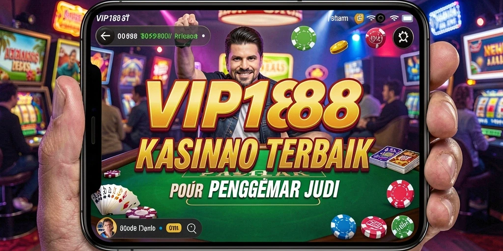 Tampilan menarik dari gameplay Kasino di VIP188 yang mendebarkan.